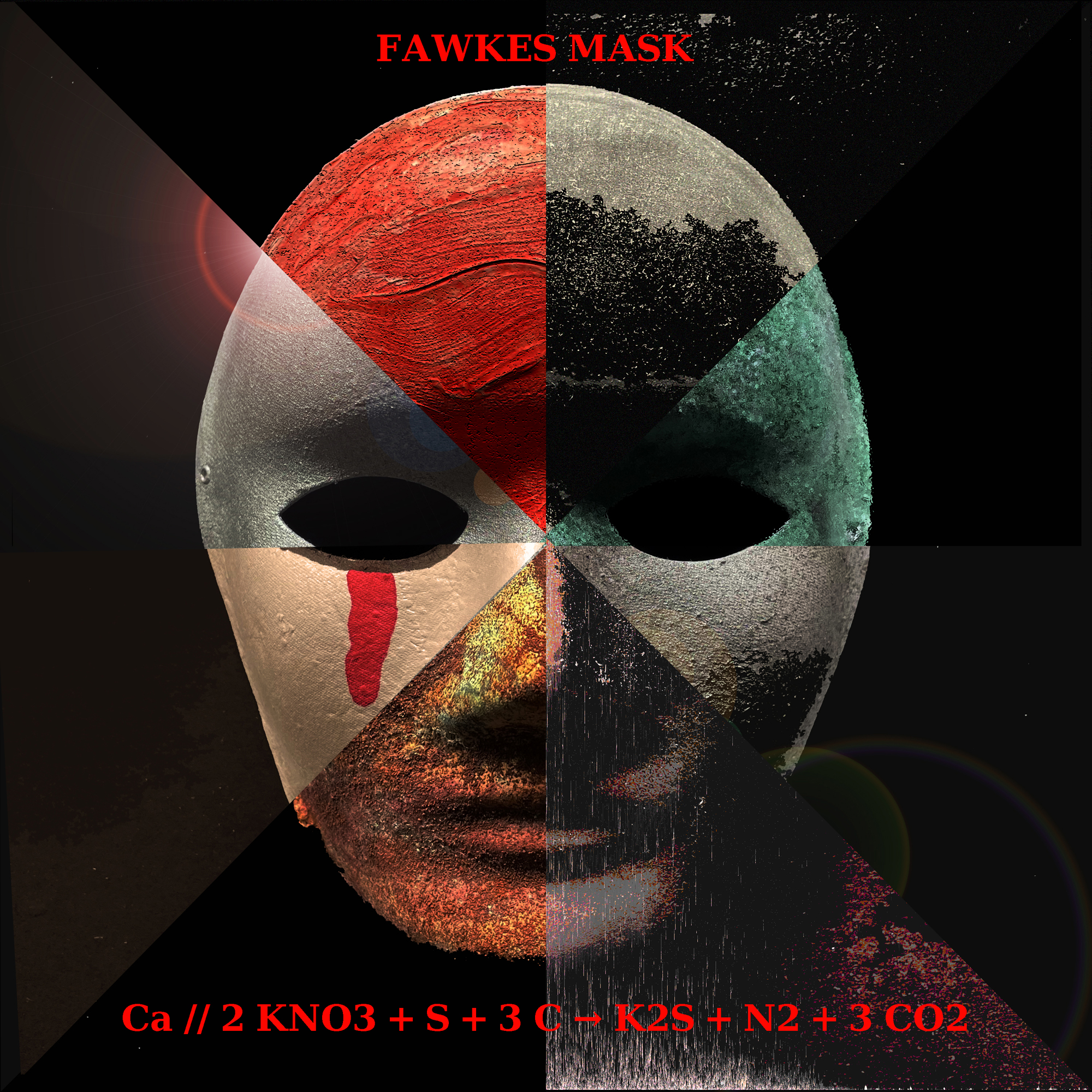 Fawkes Mask Cover